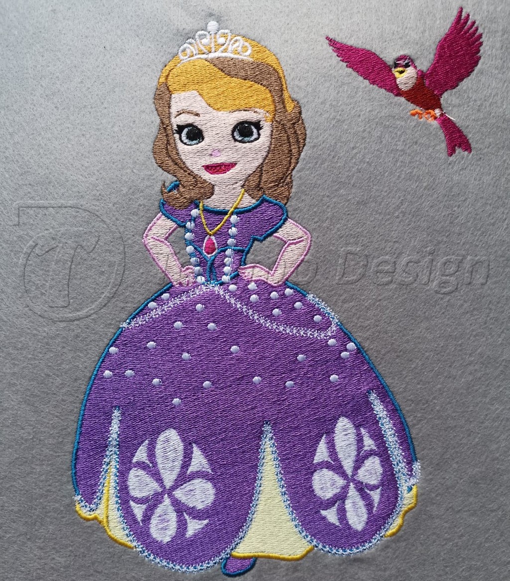 princess stitched out product