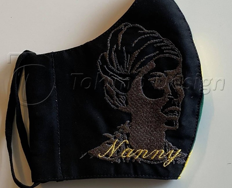 women stitched out product