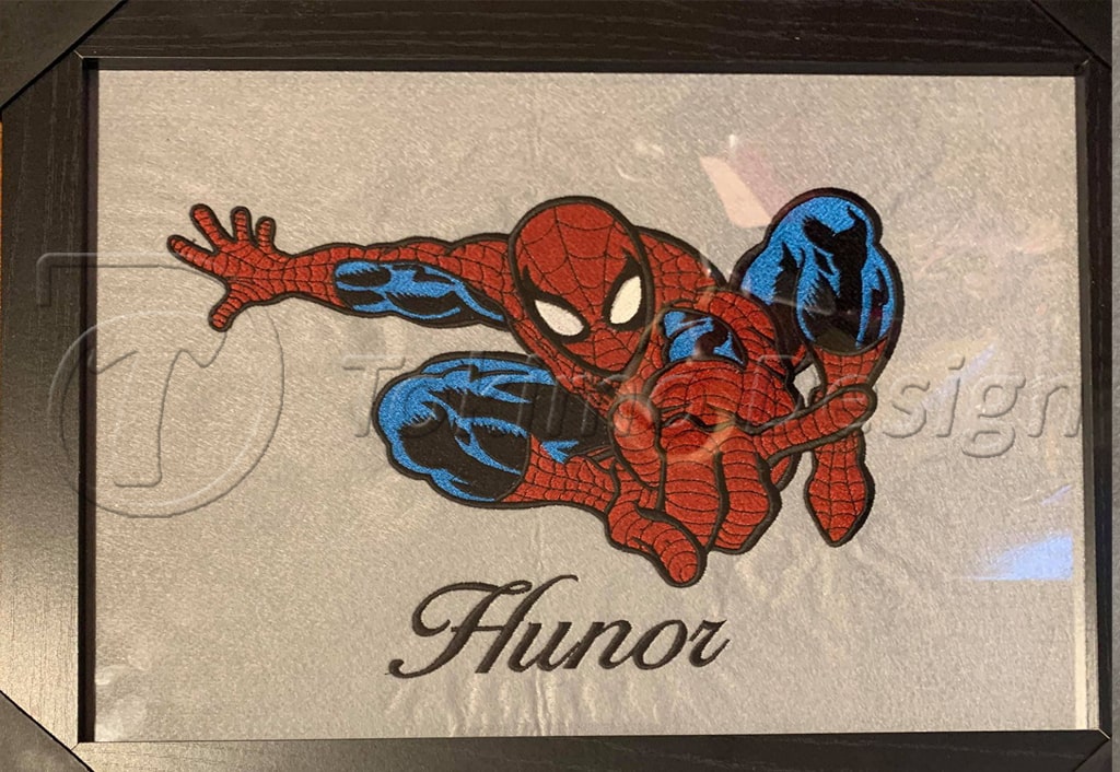 spider man stitched out product